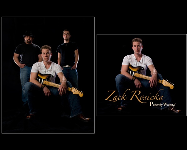 Zack Rosicka Band- Image to CD Cover