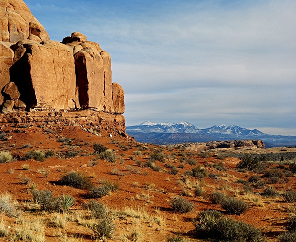 Inside Arches National Park