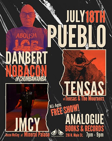 July 18th 2026 - Analogue Book and Records, PUEBLO, CO