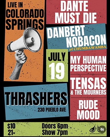Sunday July 19th 2026 - Thrashers COLORADO SPRINGS, CO