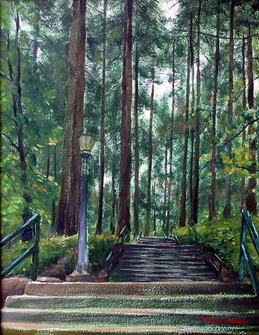 Mount Tabor stairs