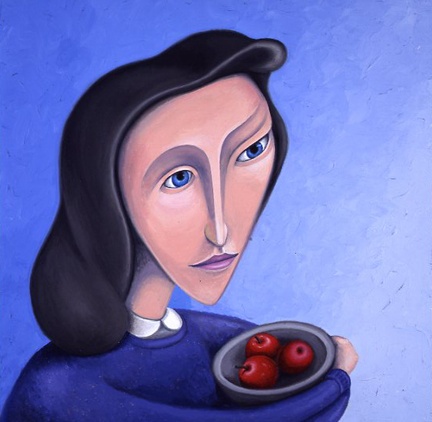 Woman With Apples