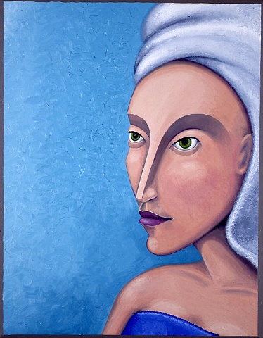 Woman with Towel