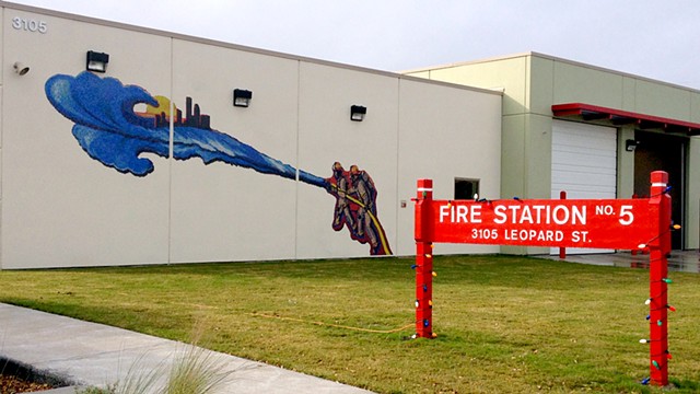 Protecting...Serving... Caring
Mural View at Firestation #5