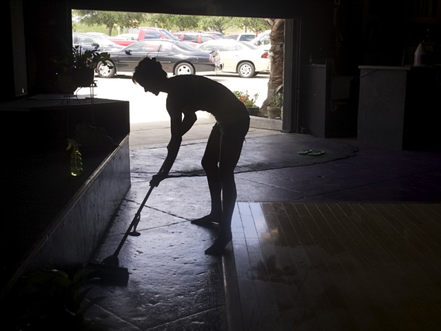 Mopping for Yoga