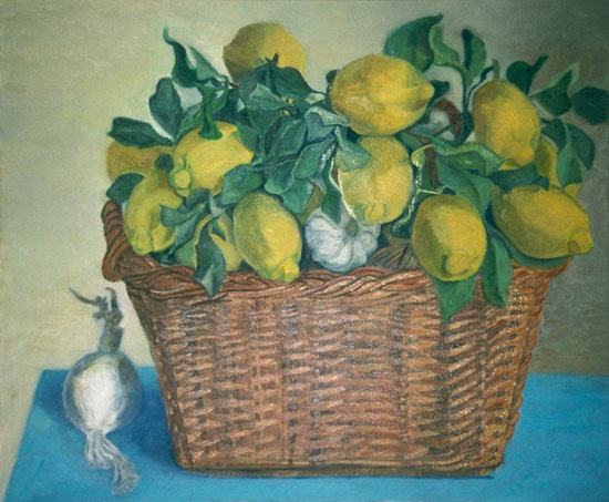 Lemons in Basket HL5