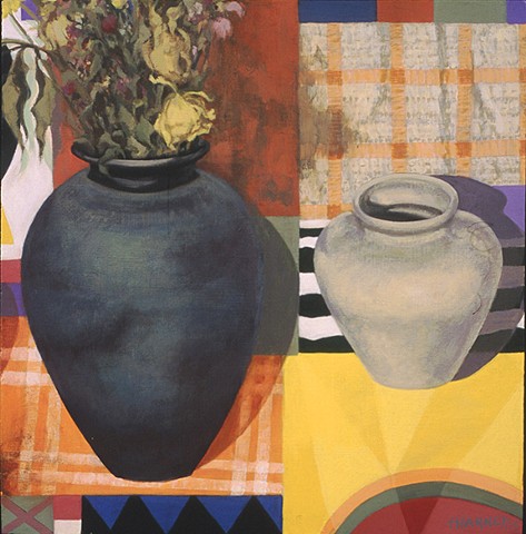 Still Life with Wong's Pot and Dead Flowers
