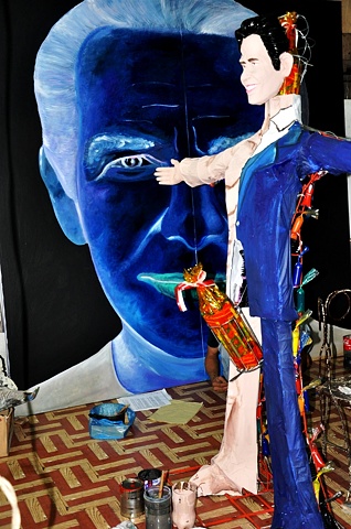 Jeff Koons 1.0 Painting and Effigy