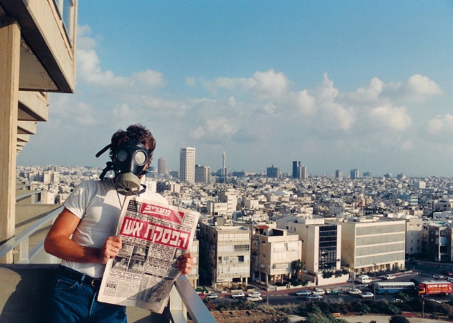 Self Portrait Tel Aviv, Israel Gulf War Cease Fire