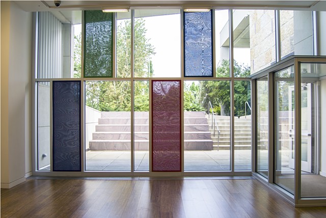 RGBA Windows (v3)
(installed at Cleve Carney Art Gallery at College of DuPage, Glen Ellyn, Illinois USA