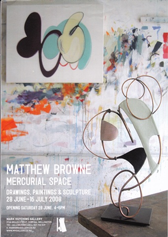 'Mercurial Space'


Matthew Browne - Artists Statement - June 2008
