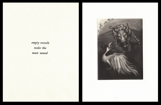 plate eleven:

"empty vessels make the most sound"

2006