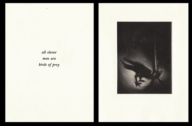 plate sixteen:

"all clever men are birds of prey"

2006