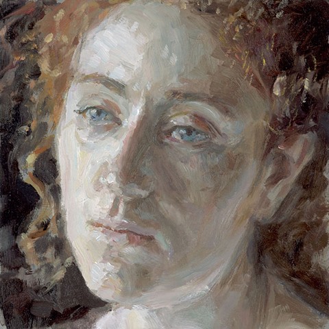 portrait in oil