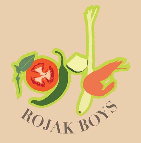 Rojak Boys Logo Design
