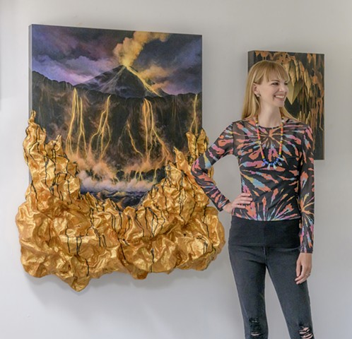 "Museum’s Art & Nature returns: Artist’s sculptural exhibit reminds viewers of the evolving natural world in Laguna Beach" By Theresa Keega (2022)