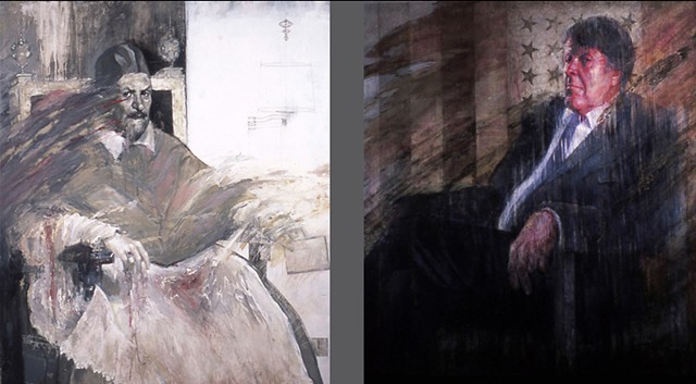 Church and State - I and II (diptych)