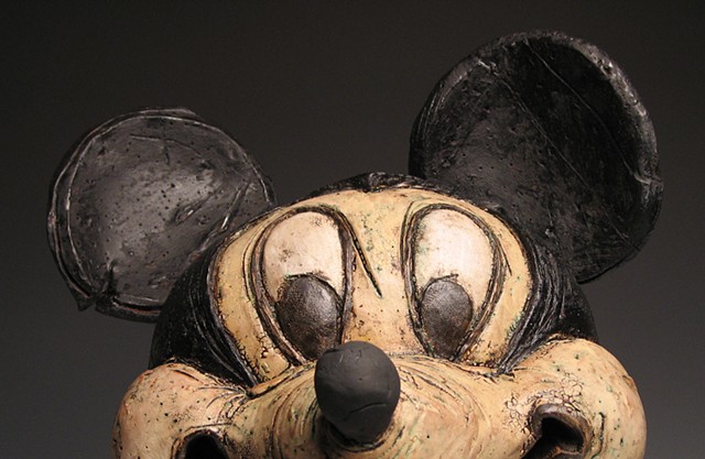 Mickey Mouse Grew Up a Cow. (detail)