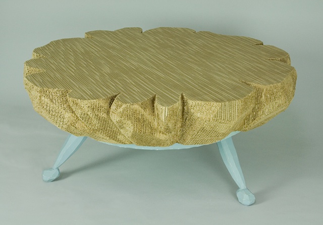 EXQUISITE CARDBOARD TABLE (spinning table)
