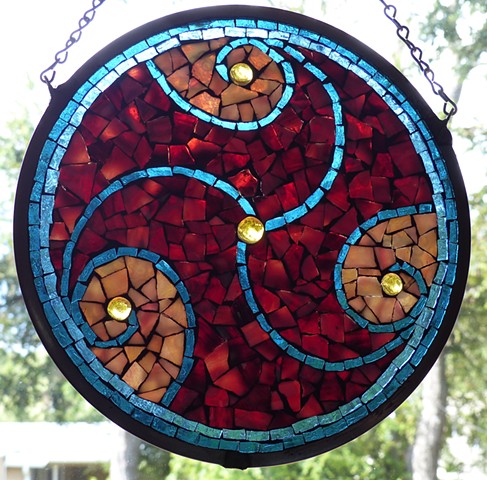 Stained Glass Mosaic Mandala Workshop by David Chidgey