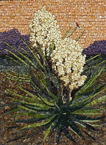 Timeless Beauty, Mosaic, David Chidgey, Smalti, West Texas, Big Bend