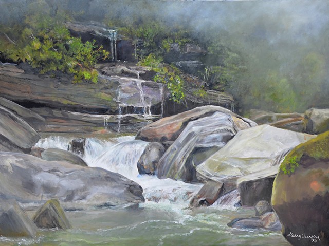 Rock Tumble on Casey Creek