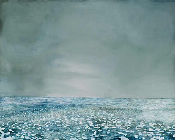 Janet Gillespie,  Untitled, oil on panel, 32" x 40", 2008