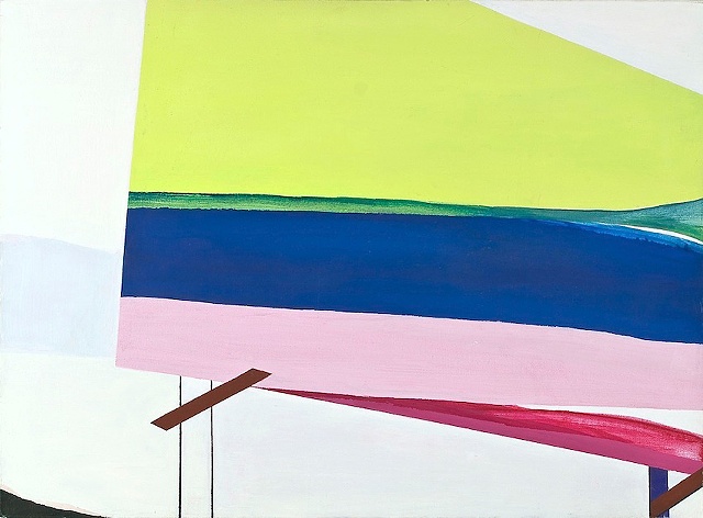 LAURA NEWMAN
VIEWING PLATFORM 2011
ACRYLIC ON CANVAS
22 X 30 INCHES
