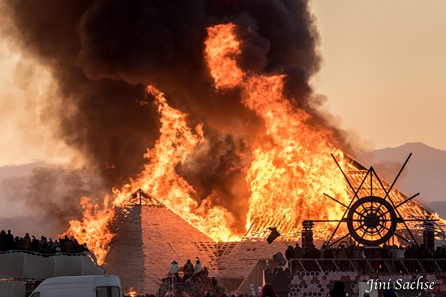 Catacomb of Veils, Burning Man, Burning Man 2016, Fire, Burn 