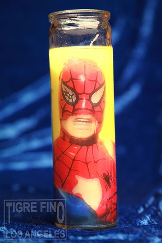 spidey candle