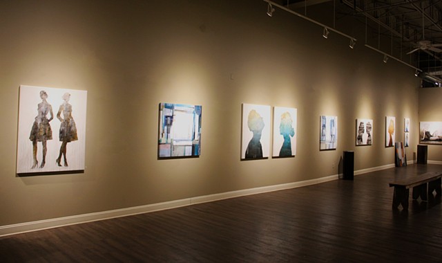 Gallery exhibition installation