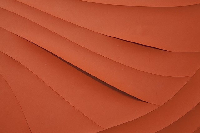 Orange Swirl Detail