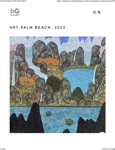 2023 - PALM BEACH ART FAIR, Florida