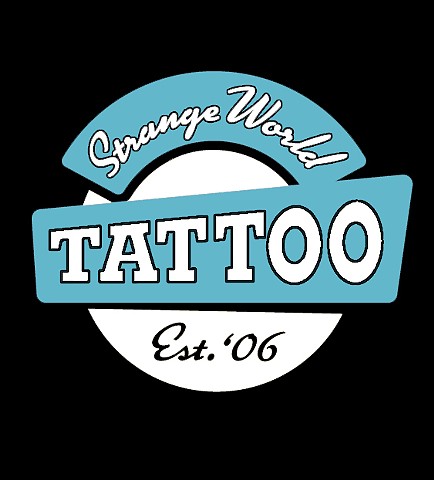 Strange World Tattoo piercing price list Calgary, Alberta, Canada