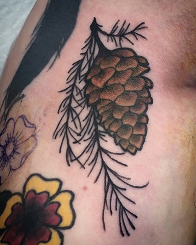 pinecone tattoo strange world tattoo calgary 