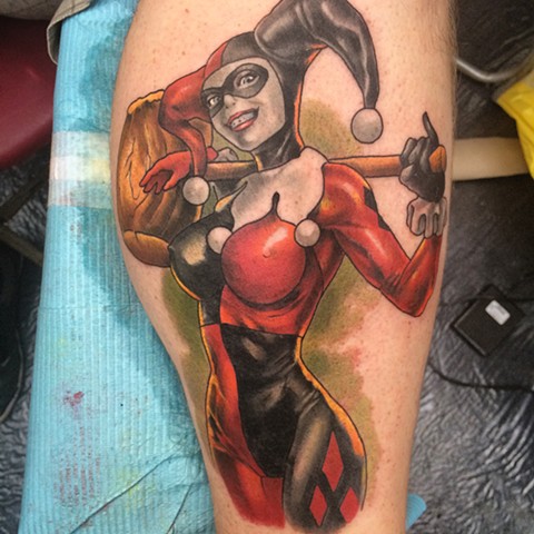 Tattoo of Harley Quinn 