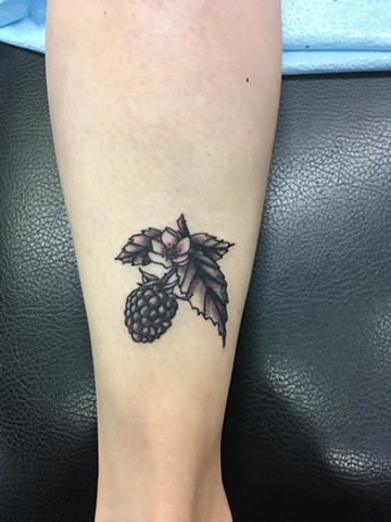 blackberry tattoo