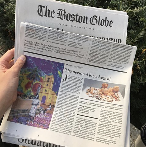 Contours of Meaning in the Boston Globe