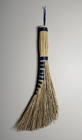 Navy Turkey Wing (striped top) - for light sweeping