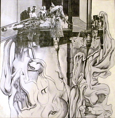Ink, Collage , Automatic Drawing, Surrealism, Max Ernst, Andre Masson