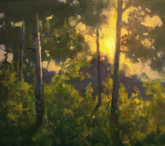 Devin Roberts Art Sunset Painting 