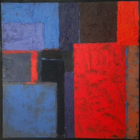 Square Red Blue