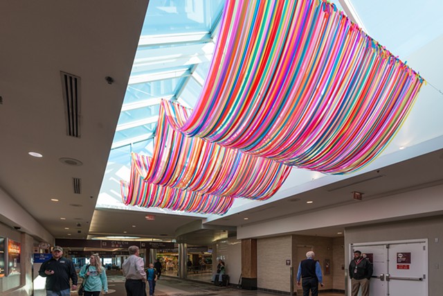 B SWAG 

Nashville Int'l Airport, TN

Commissioned by Nashville Int’l Airport for Bonnaroo Music and Arts Festival

photo: Bruce Cain

2017
