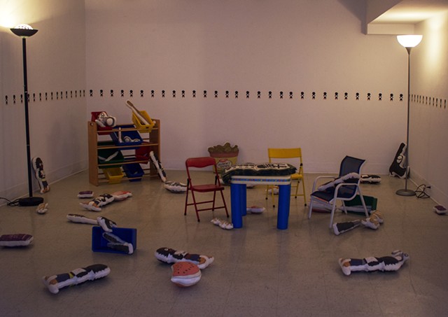 Young Gullys (installation view)