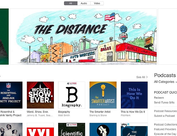 The Distance iTunes Feature