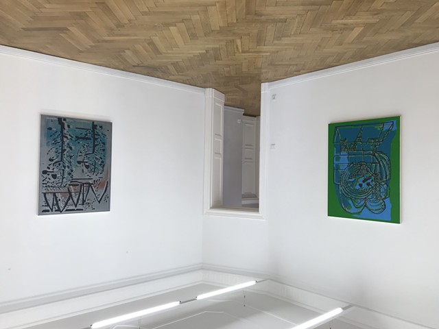 'Forest Dwellers,' installed at Phillip Haverkampf Gallery. August 5 - September 8, 2020