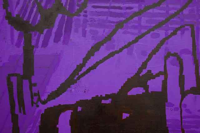 purple beast (detail)
