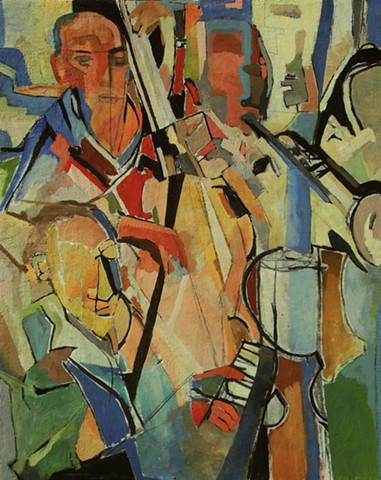 jazz, painting abstract