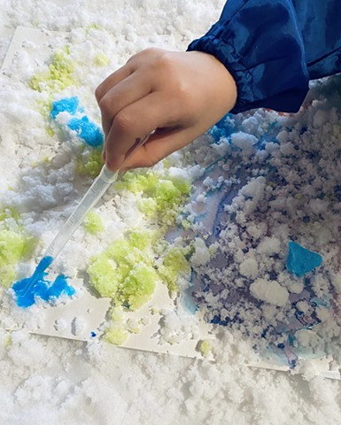 Painting With Snow 