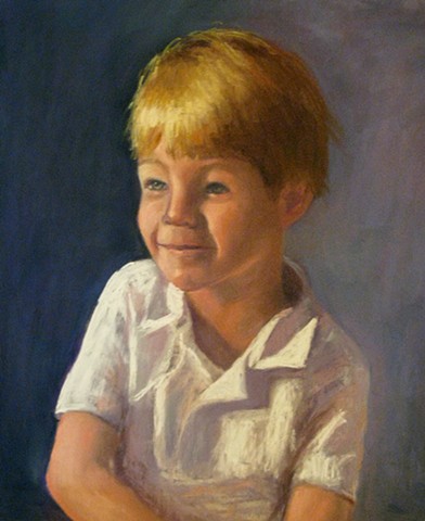 commissioned portrait of Holden Easterling, Austin, TX